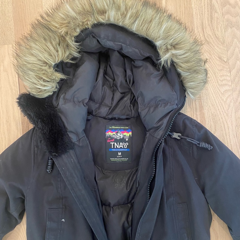 Aritzia Tna Bancroft Down Parka Gem